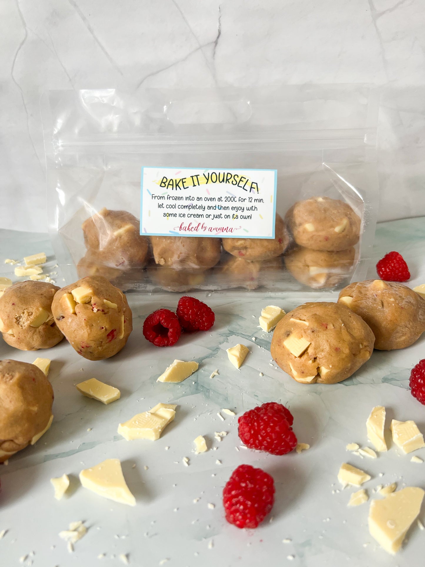 Frozen White Chocolate Raspberry