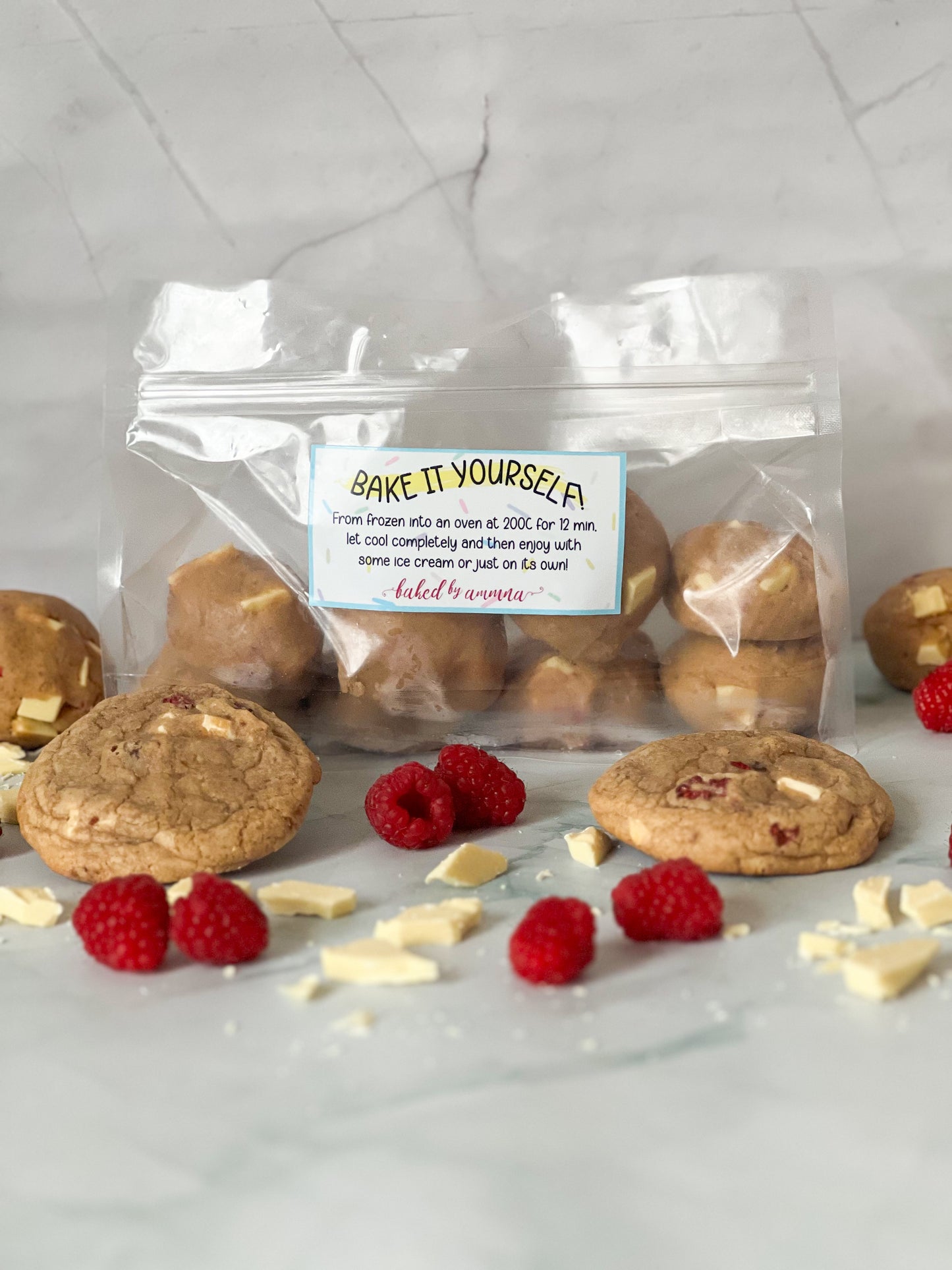 Frozen White Chocolate Raspberry