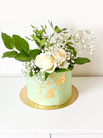 Floral & Flawless Cake