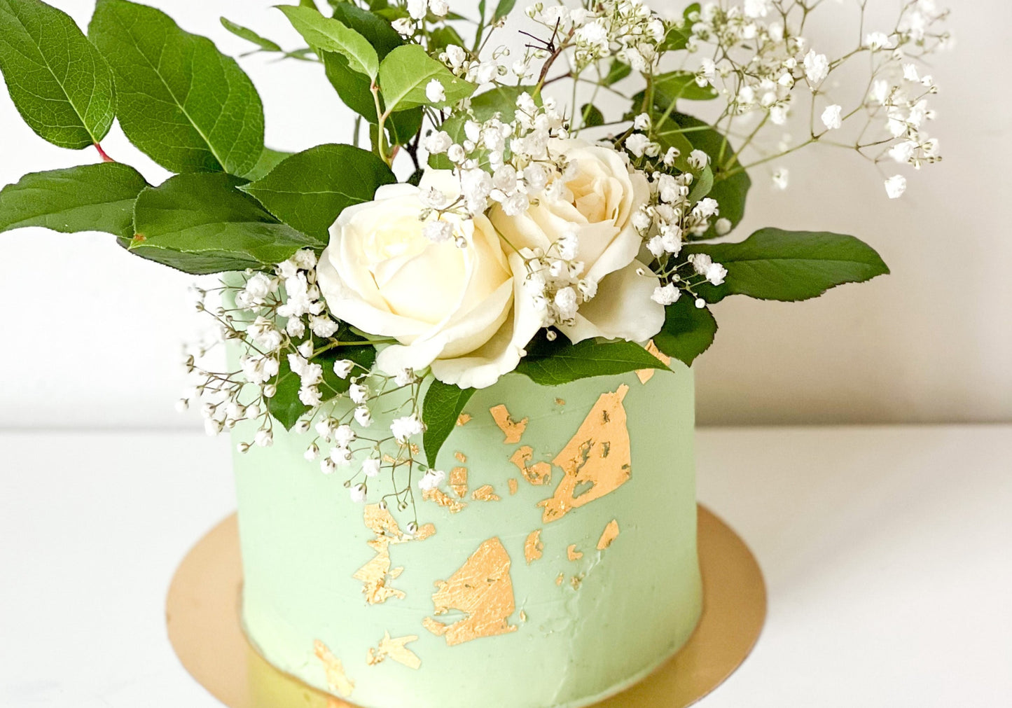 Floral & Flawless Cake