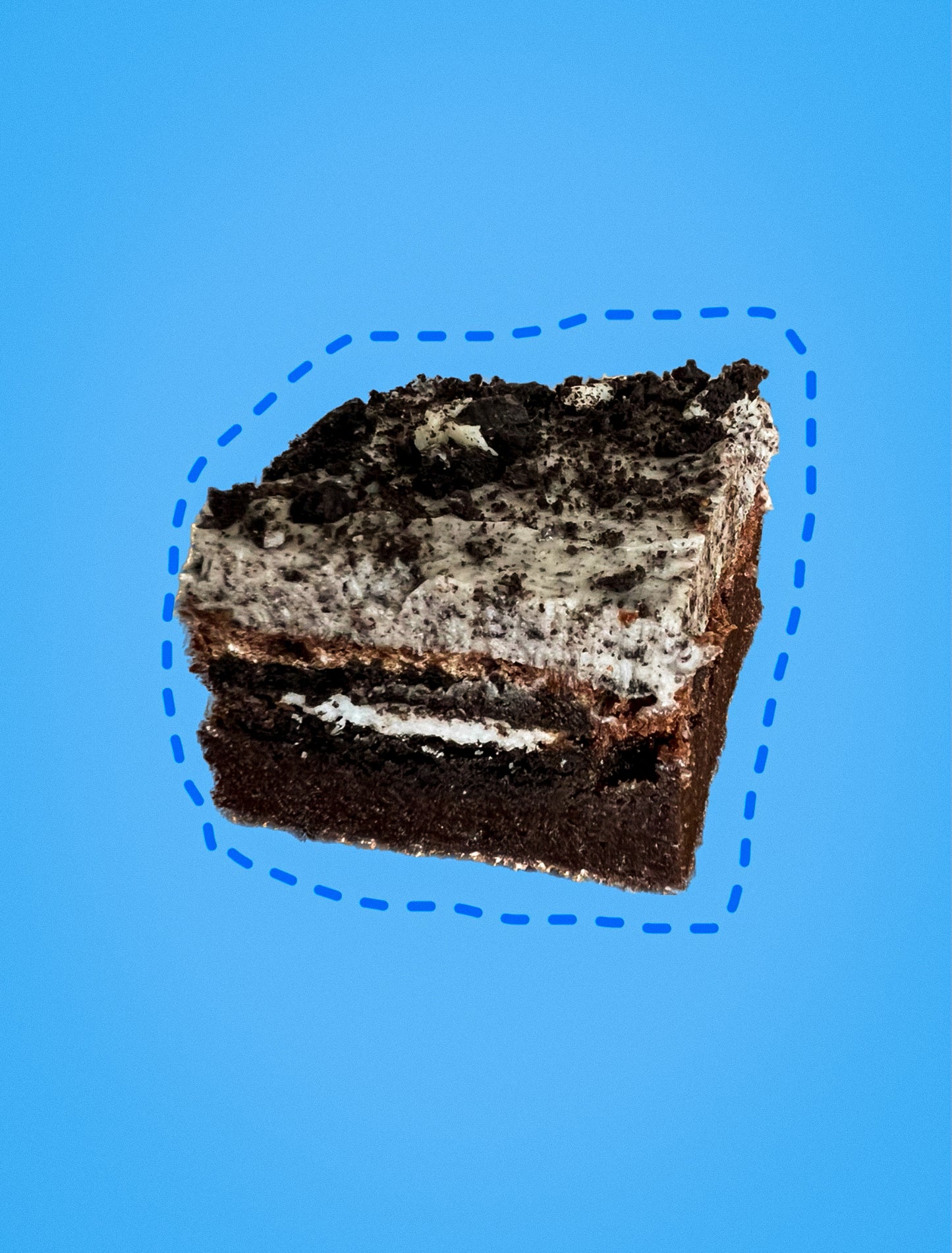 Chocolate Brownie with Oreo